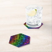 Dessous-de-verre En Papier Verre de fierté (En situation)