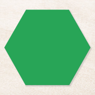 Dessous-de-verre En Papier Vert terne, Menthe foncée, Vert délavé