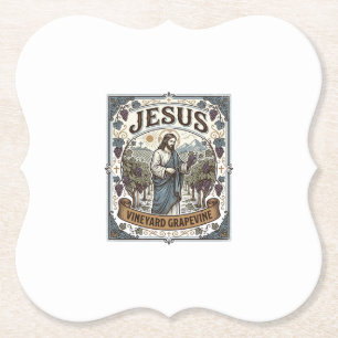 Dessous-de-verre En Papier Vigne de Jésus Vigne de Jésus Vigne de Jésus Vigne