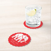 Dessous-de-verre En Papier White Elephant Gag Gift (En situation)