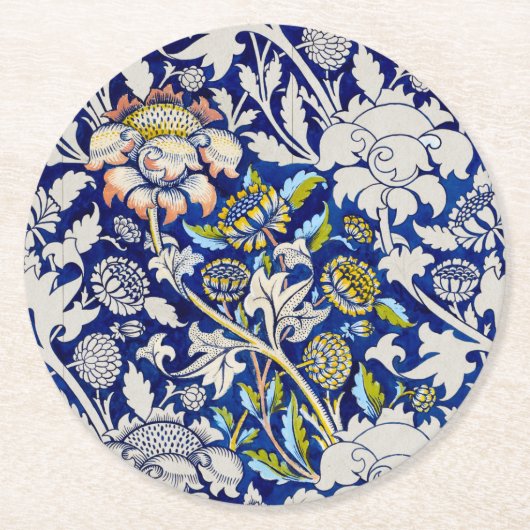 Dessous-de-verre en papier: WILLIAM MORRIS : COULE (Devant)