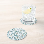 Dessous-de-verre en papier: WILLIAM MORRIS : FLORA (En situation)