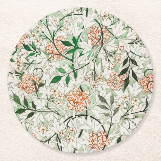 Dessous-de-verre en papier: WILLIAM MORRIS : JASMI (Devant)