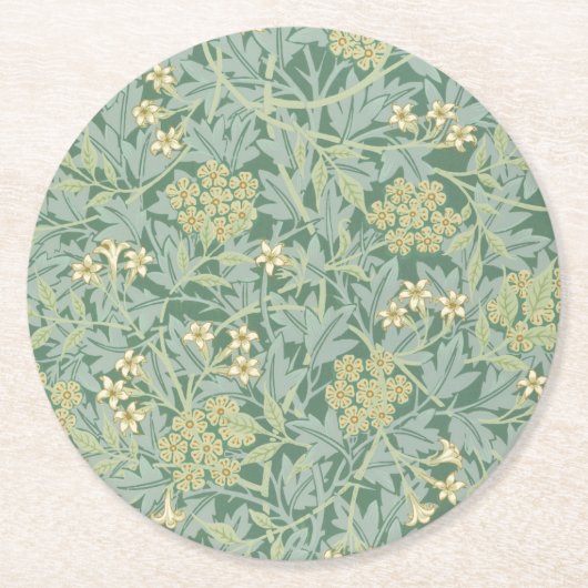 Dessous-de-verre en papier: WILLIAM MORRIS : JASMI (Devant)