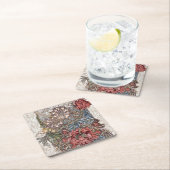 Dessous-de-verre en papier: WILLIAM MORRIS : TULIP (En situation)