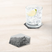 Dessous-de-verre En Papier Winter Wonderland (En situation)