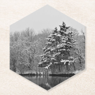 Dessous-de-verre En Papier Winter Wonderland