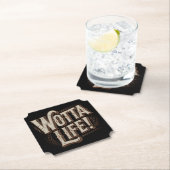 Dessous-de-verre En Papier Wotta Life Coasters (En situation)