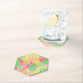 Dessous-de-verre En Papier yaei 88888 art abstrait (En situation)