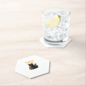 Dessous-de-verre En Papier Zombie Chat - Tricoter ou traiter Meow Halloween D (En situation)