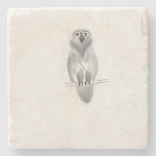 Dessous-de-verre en pierre. (Devant)