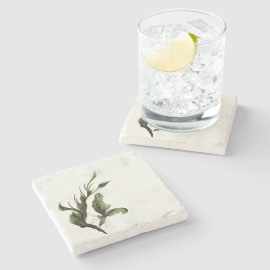 Dessous-de-verre en pierre. (Côté)