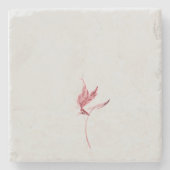 Dessous-de-verre en pierre. (Devant)