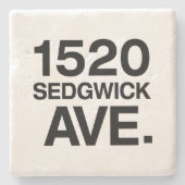 DESSOUS-DE-VERRE EN PIERRE 1520 SEDGWICK AVE. (Devant)