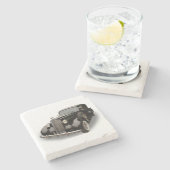 DESSOUS-DE-VERRE EN PIERRE 1937 PACKARD (Côté)