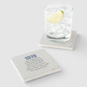 DESSOUS-DE-VERRE EN PIERRE 1979 (Côté)