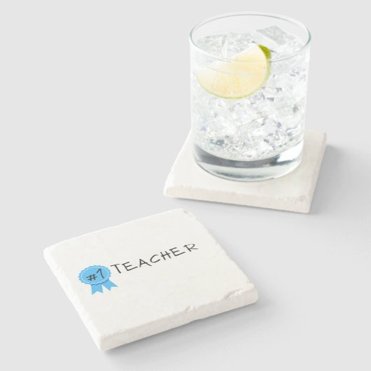 Dessous-de-verre En Pierre #1 Teacher (Côté)