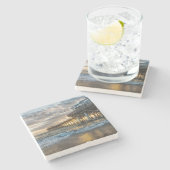 Dessous-de-verre En Pierre 1er Sunrise 2017 Cocoa Beach (Côté)