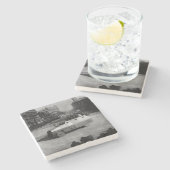 Dessous-de-verre En Pierre 27 mars 1917 :  L'escadron de véhicule blindé (Côté)