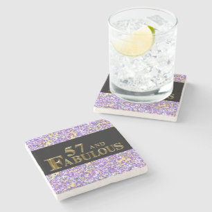 Dessous-de-verre En Pierre 57e anniversaire