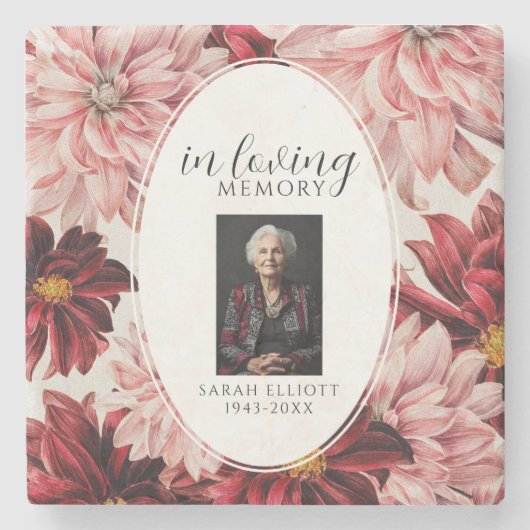 Dessous-de-verre En Pierre a loved one loving memory (Devant)