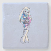 Dessous-de-verre En Pierre Abbey Stone Coaster (Devant)