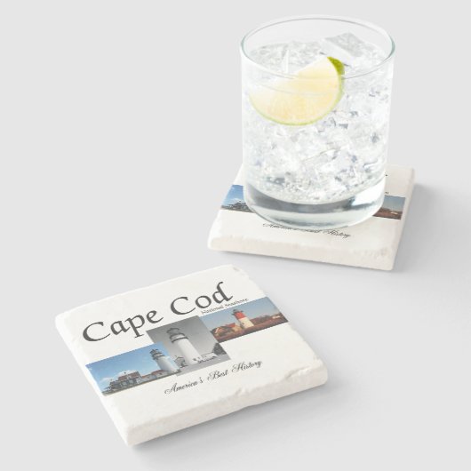 Dessous-de-verre En Pierre ABH Cape Cod (Côté)
