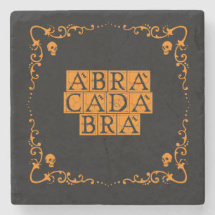 Dessous-de-verre En Pierre Abracadabra Mot de Magie Pierre Dessous de Verre