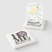 Dessous-de-verre En Pierre ACCUEIL Arlington (Côté)