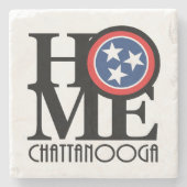 Dessous-de-verre En Pierre ACCUEIL Chattanooga (Devant)