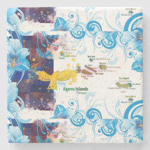 Dessous-de-verre En Pierre Açores, Portugal