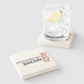 Dessous-de-verre En Pierre Actionné par le lard (Côté)