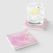 Dessous-de-verre En Pierre Adorable (Côté)