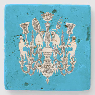 Dessous-de-verre En Pierre Affaires de singe - CHANGER DE COULEUR /