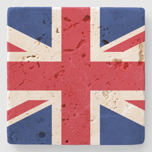 Dessous-de-verre En Pierre Afficher vos couleurs - Royaume-Uni (Devant)