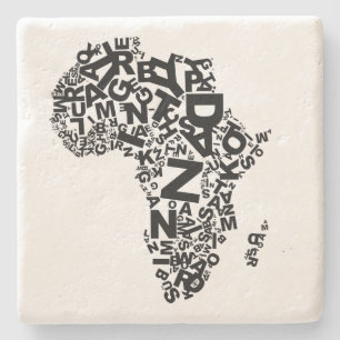 Dessous-de-verre En Pierre Afrika (allemand)
