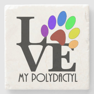 Dessous-de-verre En Pierre AIMER Mon Polydactyle