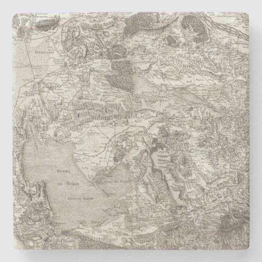 Dessous-de-verre En Pierre Aix (Devant)