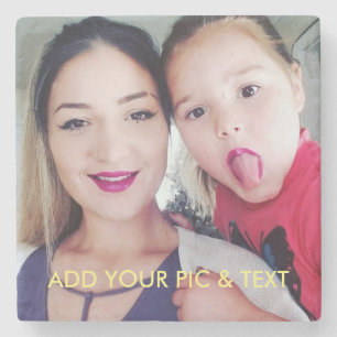 Dessous-de-verre En Pierre Ajouter Votre Marque Photo