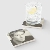 Dessous-de-verre En Pierre Ajouter votre photo 2.0 (Côté)