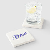 Dessous-de-verre En Pierre Akron (Côté)