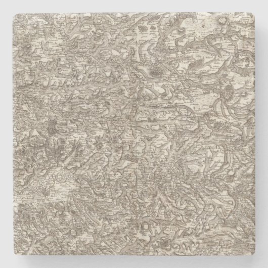 Dessous-de-verre En Pierre Albi (Devant)