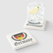 Dessous-de-verre En Pierre Allemagne Crest (Côté)
