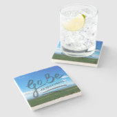 Dessous-de-verre En Pierre Allez soit aventureux (Côté)