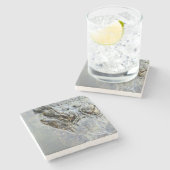 Dessous-de-verre En Pierre Alligator 2 (Côté)