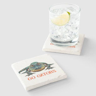 Dessous-de-verre En Pierre Alligator - Go Gators