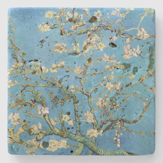 Dessous-de-verre En Pierre Almond Blossom Vincent van Gogh (Devant)