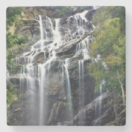 Dessous-de-verre En Pierre Alpes Haut de la cascade (Devant)