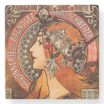 Alphone Mucha Belle Dame Art Nouveau