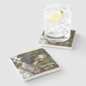 Dessous-de-verre En Pierre Amour de poseur (Côté)